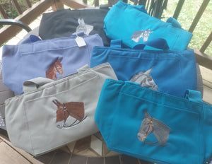 Lunch Bag - Insulated with Mule embroidery