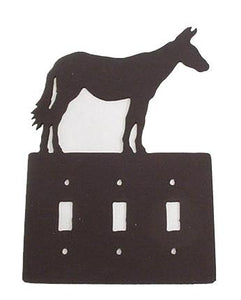 Metal Switchplate - Mule Triple