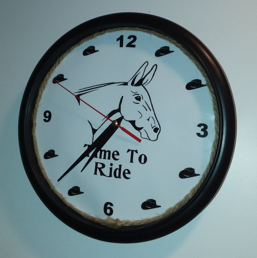 Clock - Time to ride