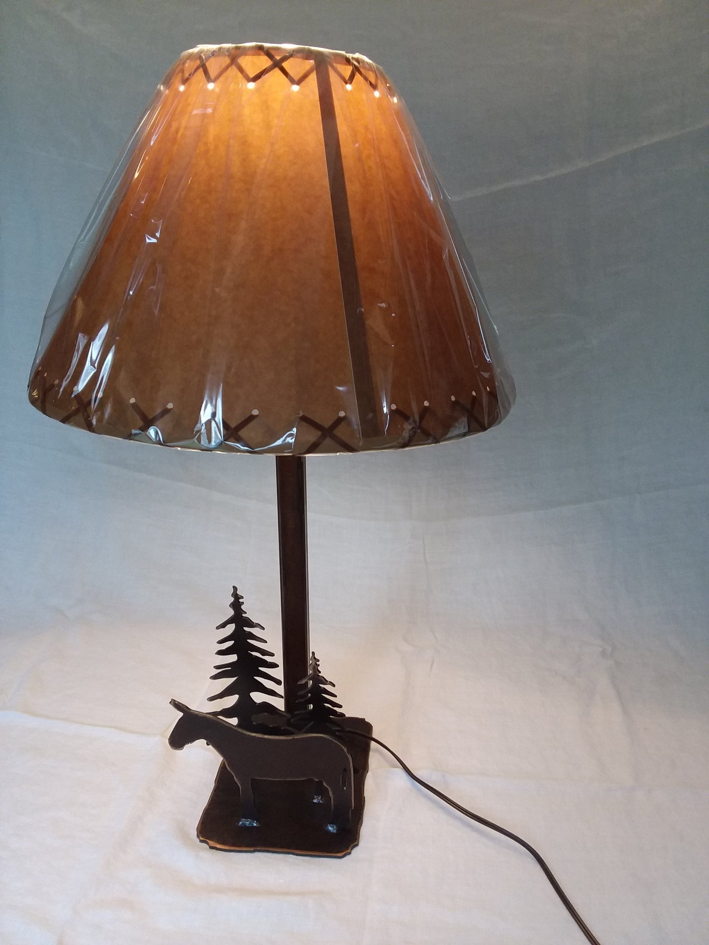 Metal - Table Lamp - Standing Mule