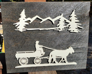 Wood Art - Wagon