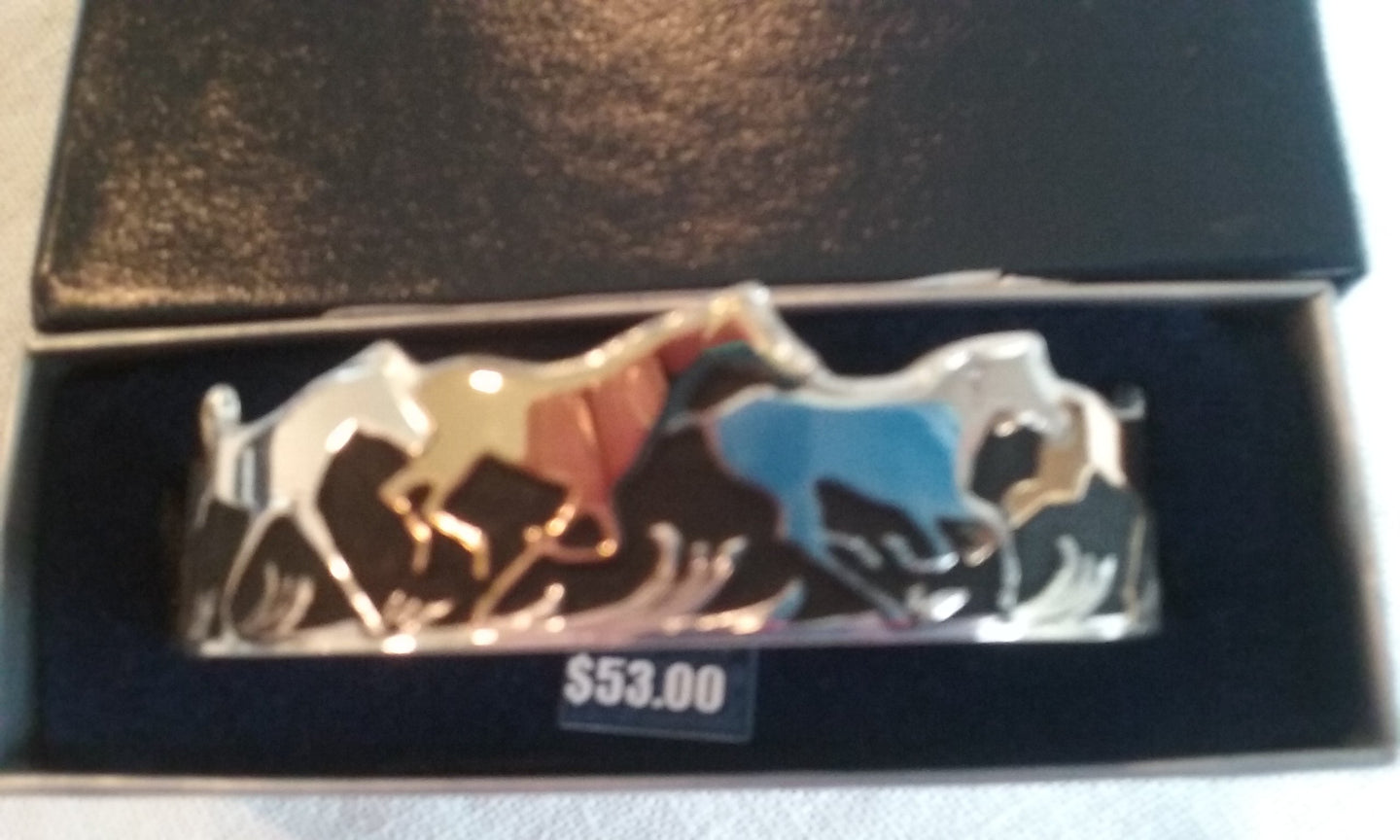 Jewelry - Montana Silversmiths Running Horse Bracelet