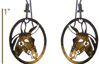 Jewelry - Earings - Gold Mule Earrings